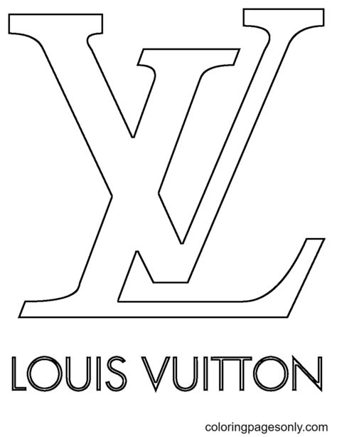 free printable lv coloring pages.